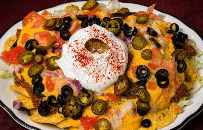 Savor nachos with cheese, olives, jalapeños, and more in the heart of Downtown Red Wing MN.